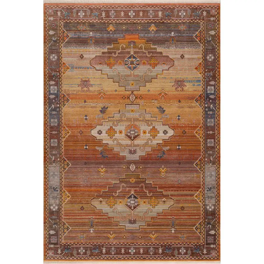 Brown Southwestern Area Rug Photo 1