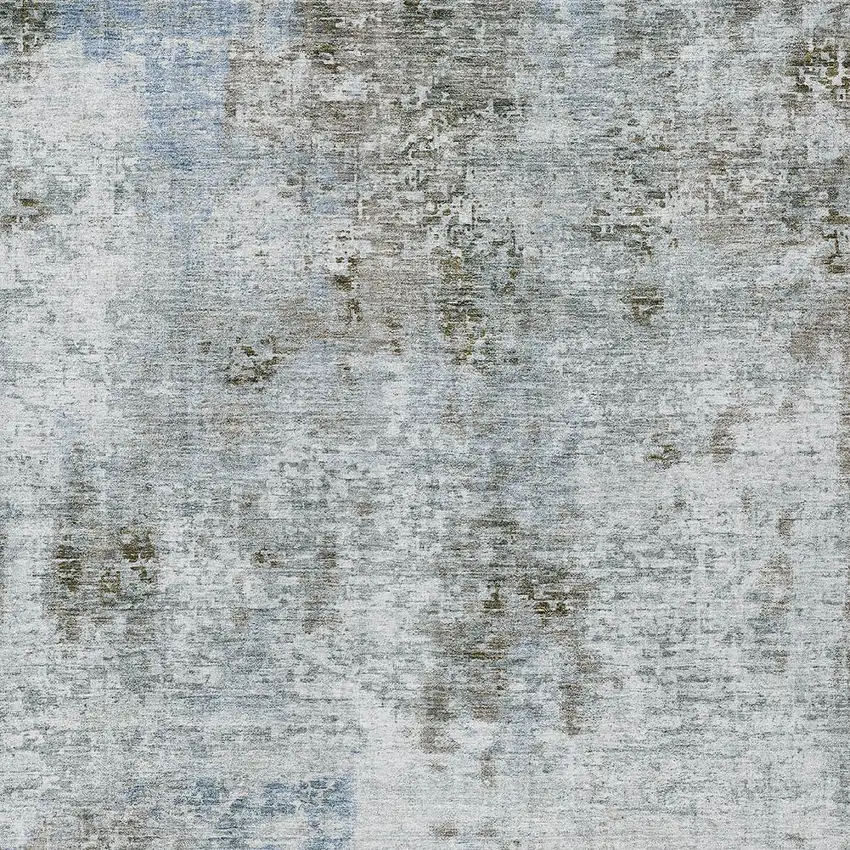 Brown Taupe And Gray Abstract Washable Indoor Outdoor Area Rug Photo 6