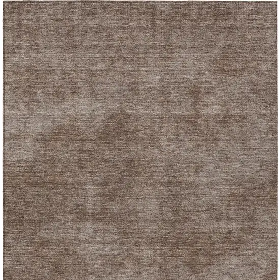 Brown Washable Indoor Outdoor Area Rug Photo 5