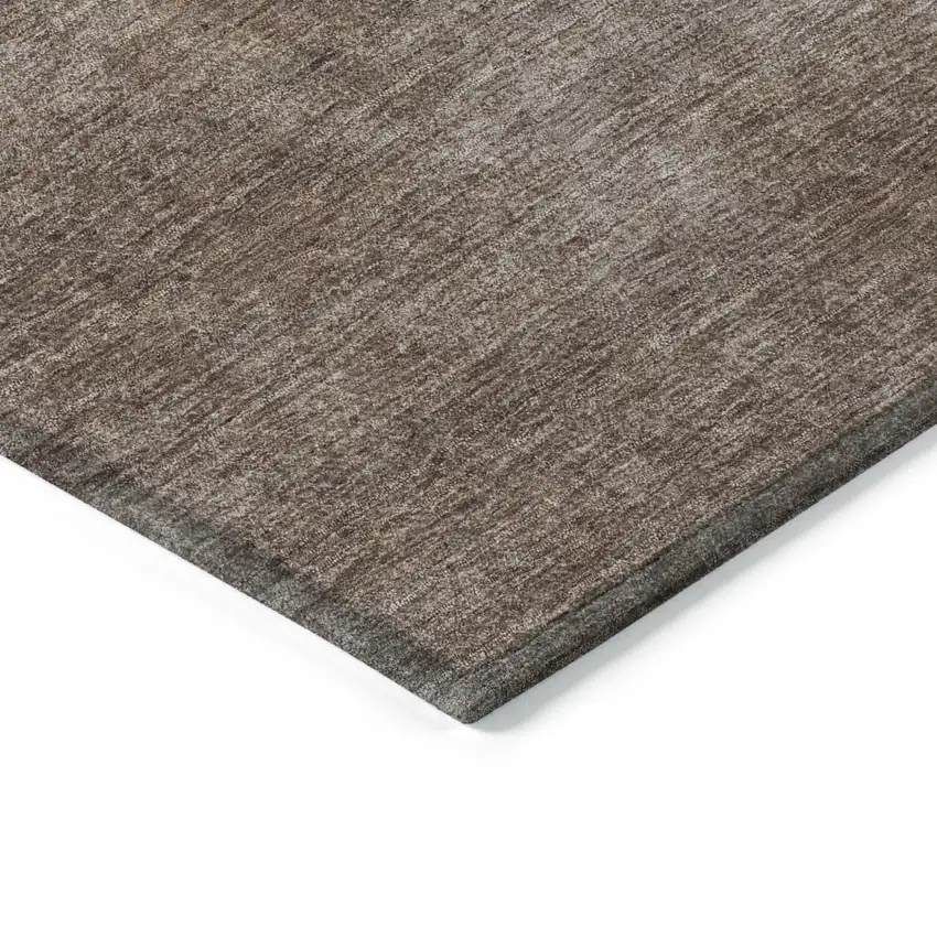 Brown Washable Indoor Outdoor Area Rug Photo 4
