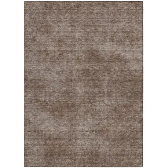 Brown Washable Indoor Outdoor Area Rug Photo 6