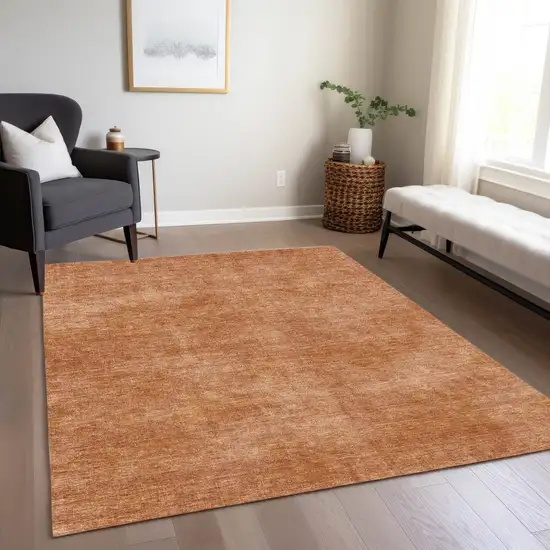 Brown Washable Indoor Outdoor Area Rug Photo 8