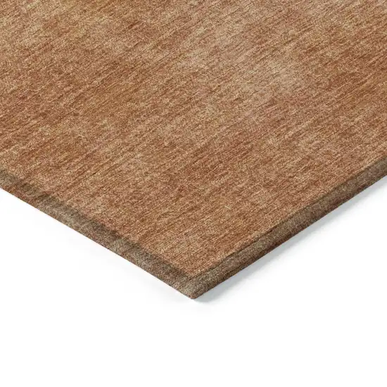 Brown Washable Indoor Outdoor Area Rug Photo 4
