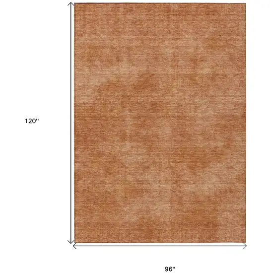 Brown Washable Indoor Outdoor Area Rug Photo 3