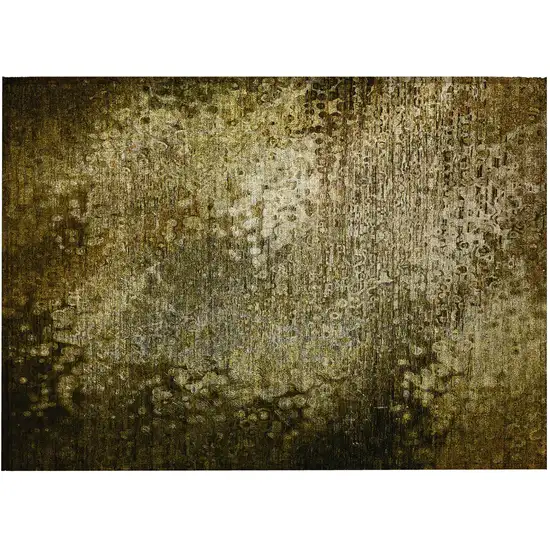 Brown Washable Non Skid Indoor Outdoor Area Rug Photo 5