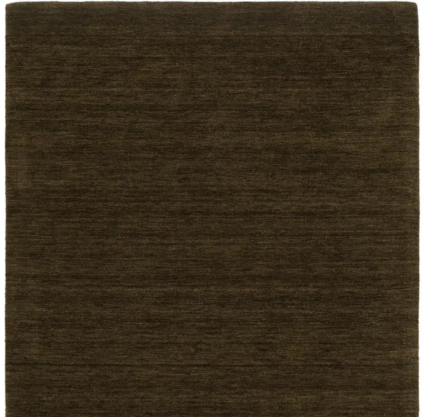 Brown Wool Hand Tufted Area Rug Photo 4
