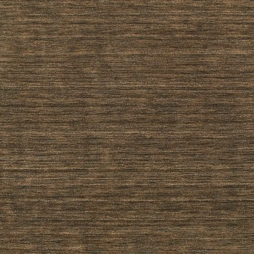 Brown Wool Hand Tufted Area Rug Photo 6