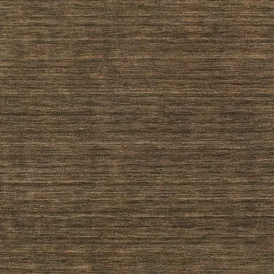 Brown Wool Hand Tufted Area Rug Photo 6