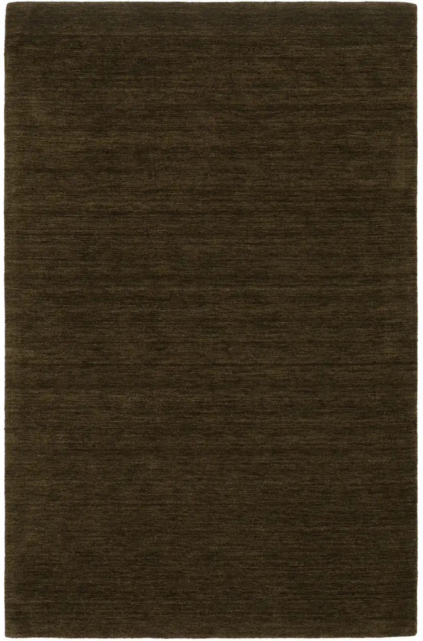 Brown Wool Hand Tufted Area Rug Photo 4