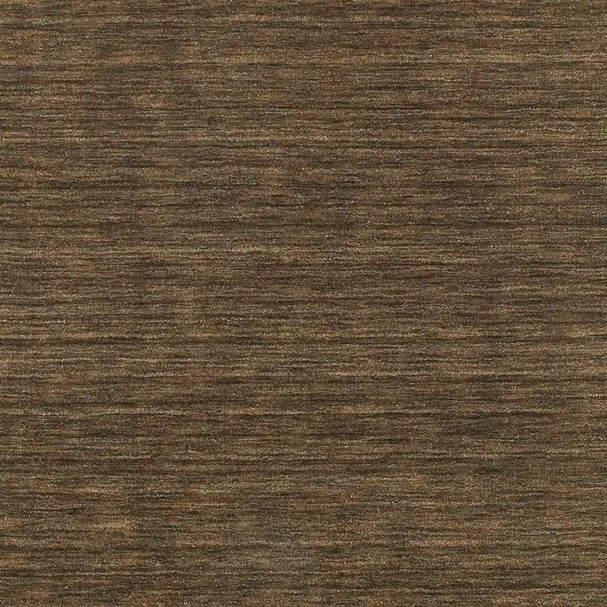 Brown Wool Hand Tufted Area Rug Photo 4