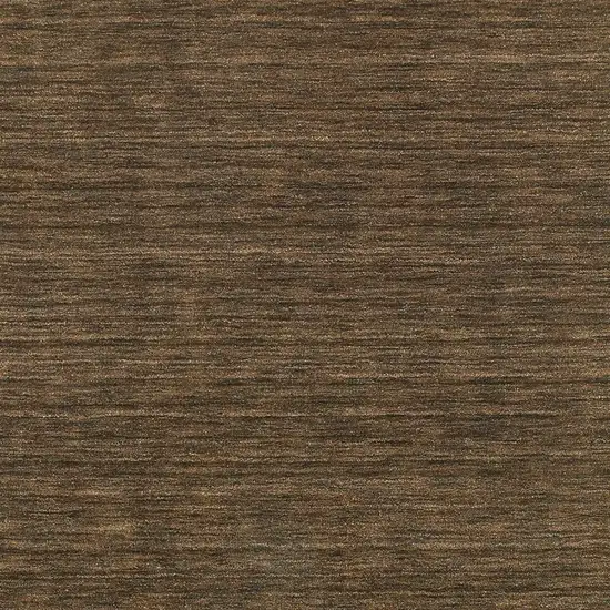 Brown Wool Hand Tufted Area Rug Photo 4