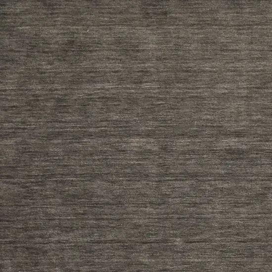 Brown Wool Hand Woven Area Rug Photo 6