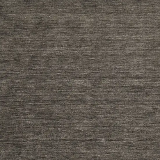 Brown Wool Hand Woven Area Rug Photo 9