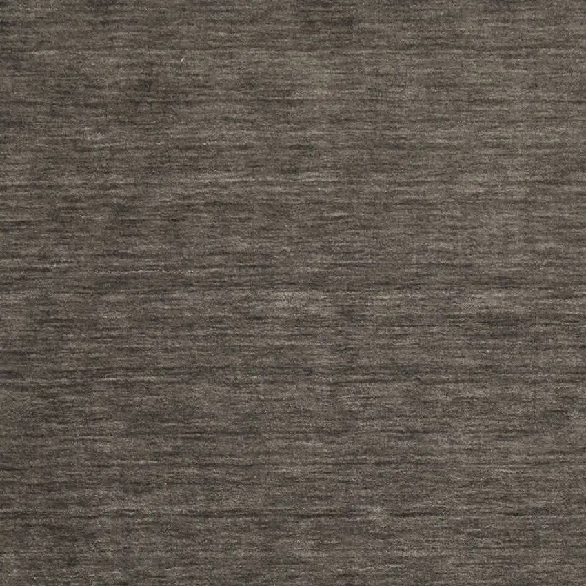 Brown Wool Hand Woven Area Rug Photo 9