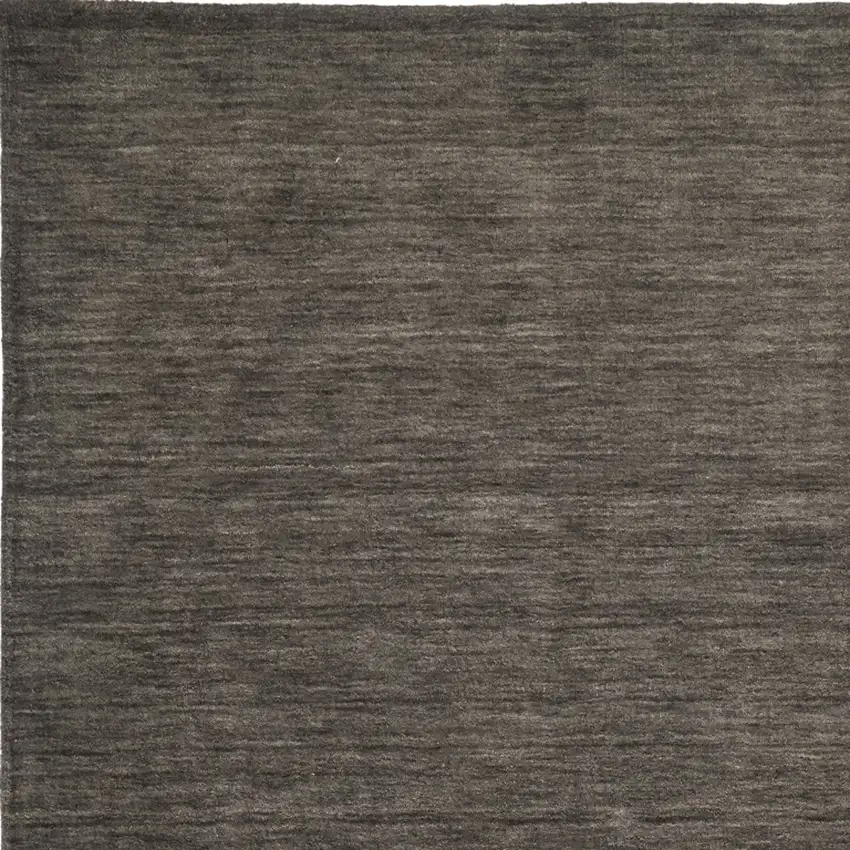 Brown Wool Hand Woven Area Rug Photo 7