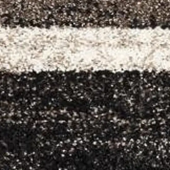 Brown And Beige Abstract Blocks Area Rug Photo 8