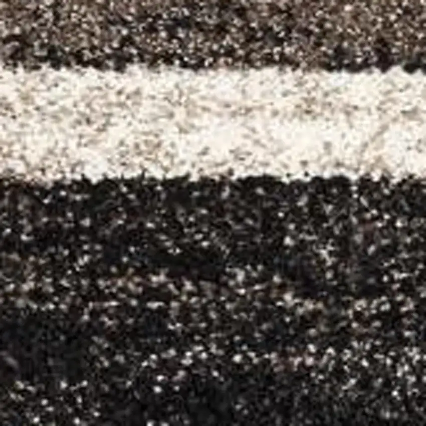 Brown And Beige Abstract Blocks Area Rug Photo 8