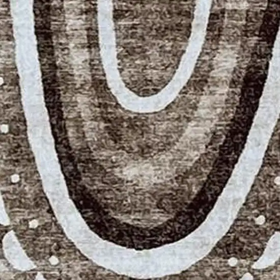 Brown and Beige Juvenile Animals Youthful Area Rug Photo 3