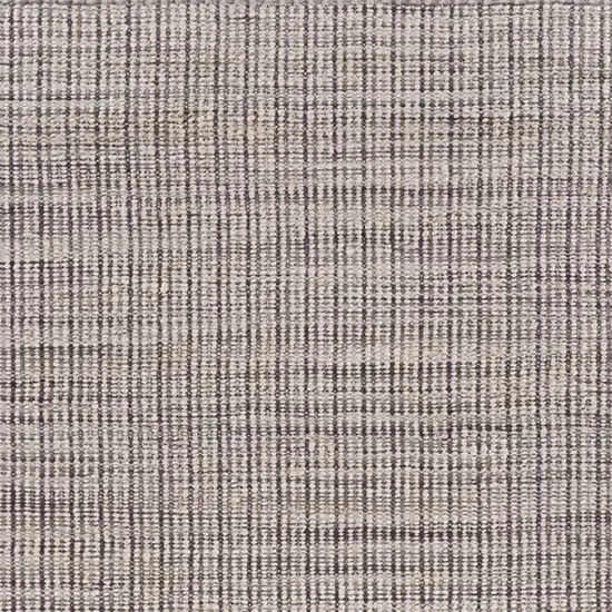 Brown and Beige Toned Jute Area Rug Photo 4