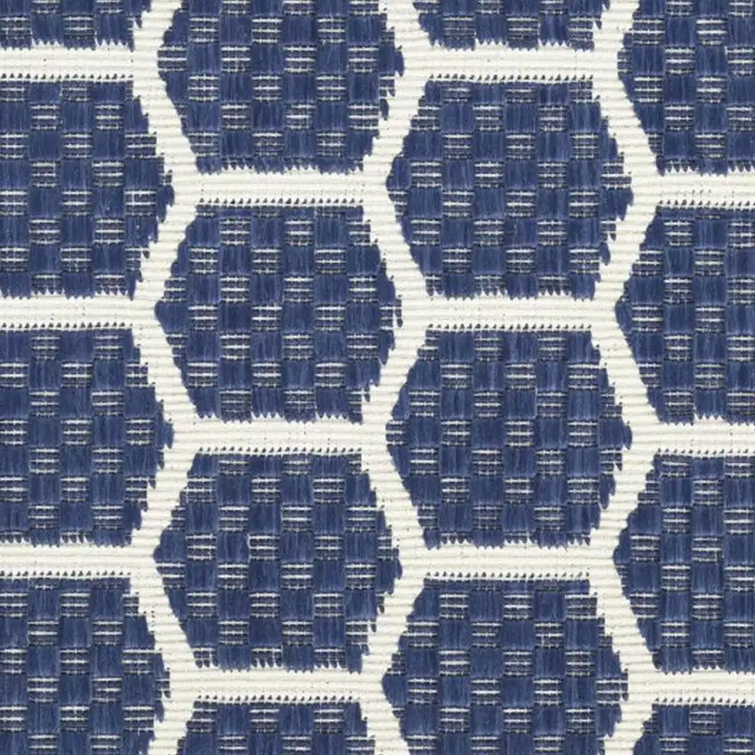 Brown and Ivory Abstract Non Skid Area Rug Photo 3