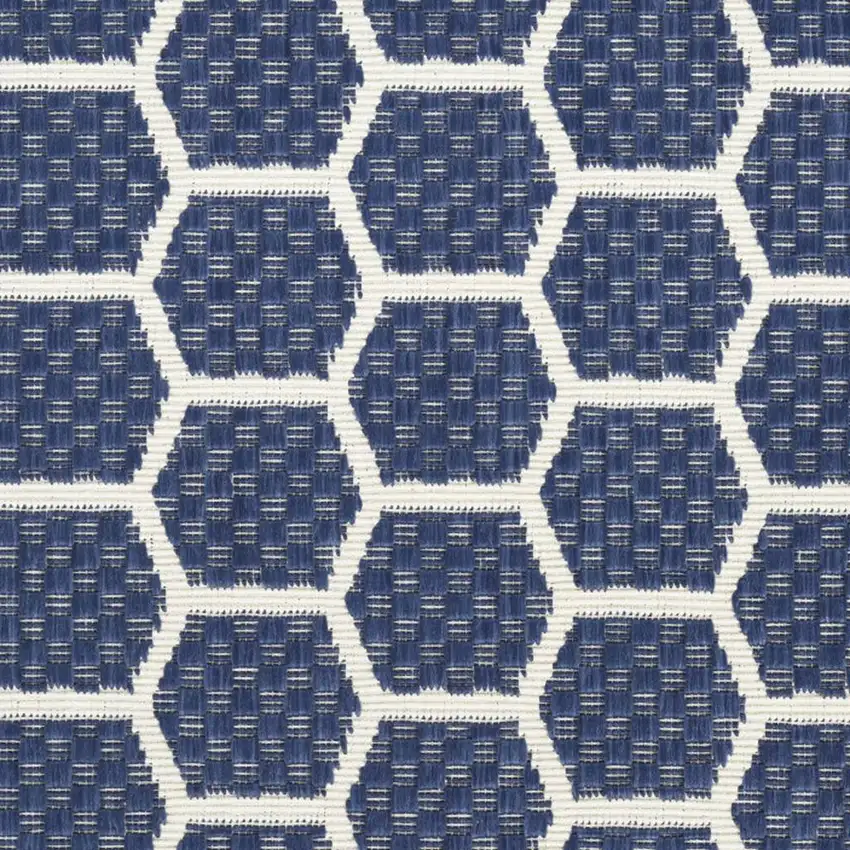 Brown and Ivory Abstract Non Skid Area Rug Photo 1