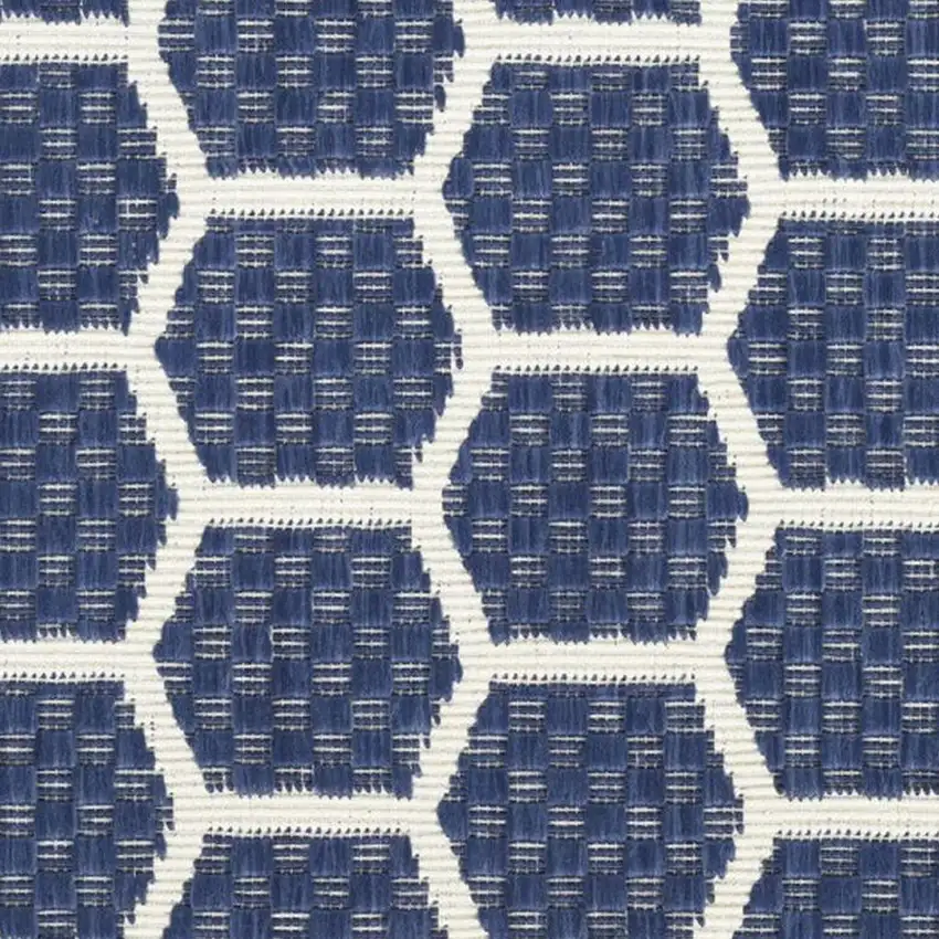 Brown and Ivory Abstract Non Skid Area Rug Photo 3