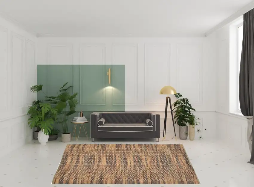 Brown and Red Geometric Flatweave Handmade Area Rug Photo 2