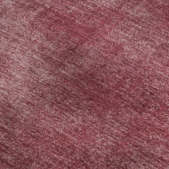Burgundy And Blush Abstract Washable Area Rug With UV Protection Photo 3