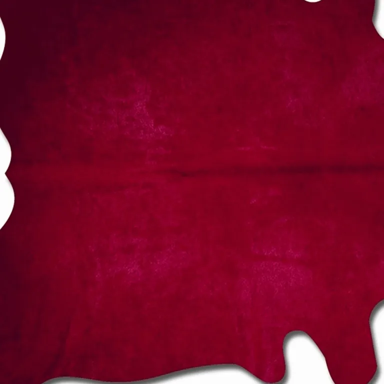 Burgundy Cowhide  Rug Photo 5