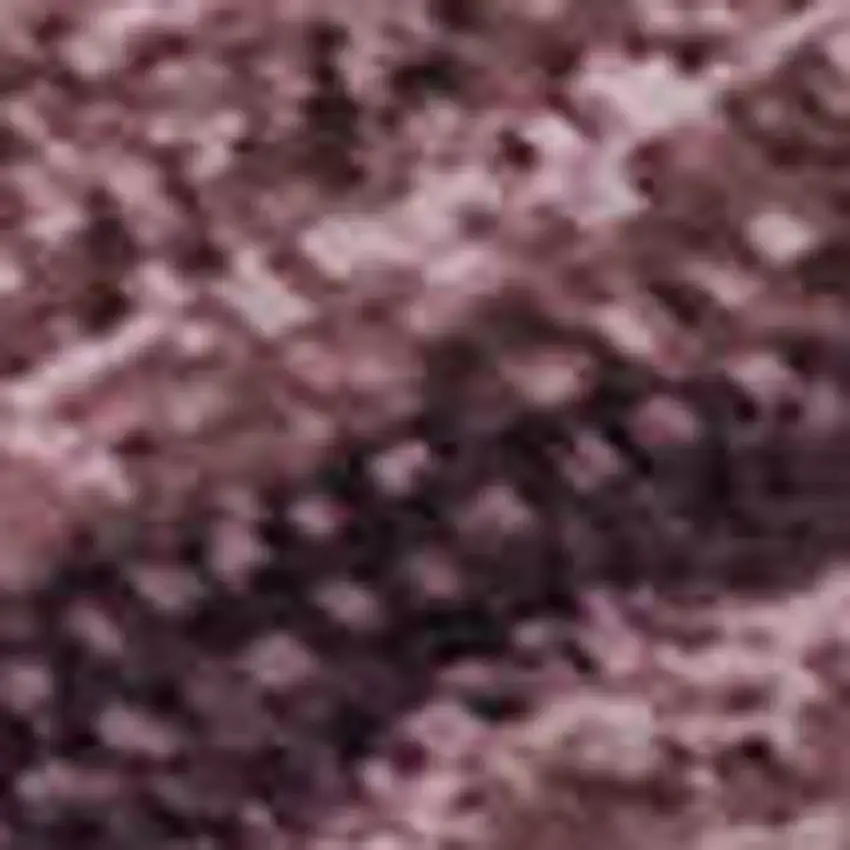 Burgundy Ivory And Blush Abstract Washable Area Rug With UV Protection Photo 2