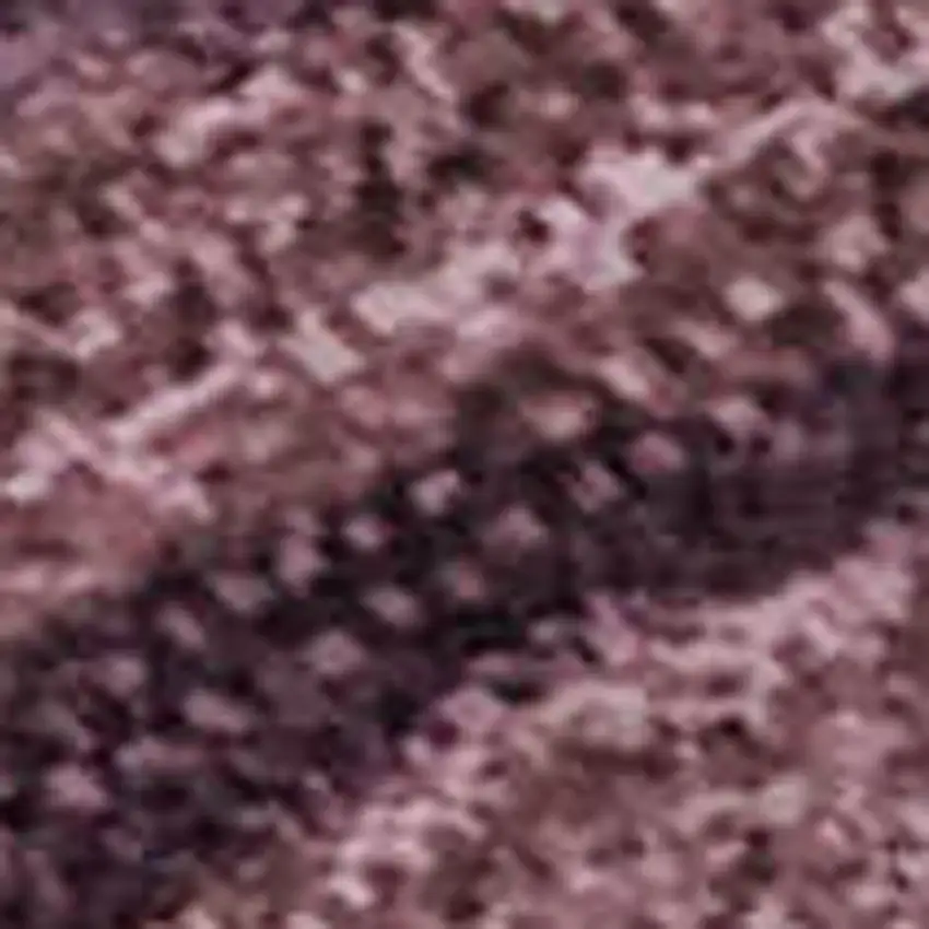 Burgundy Ivory And Blush Abstract Washable Area Rug With UV Protection Photo 2