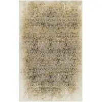 Photo of Camel Medallion Stain Resistant Area Rug