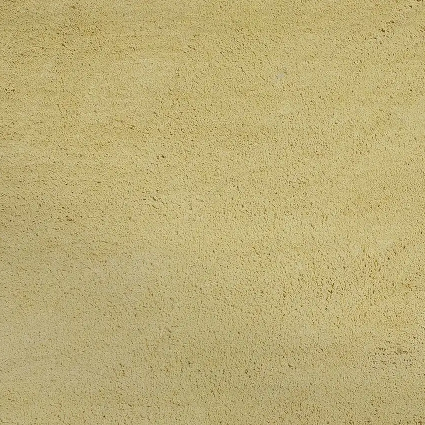 3'X5' Canary Yellow Indoor Shag Rug Photo 5