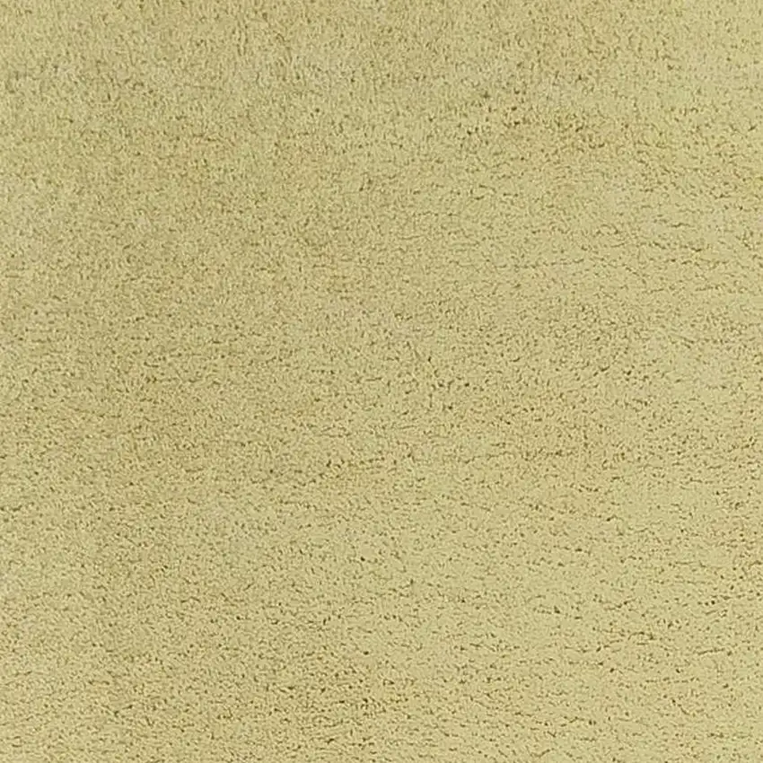 8' Canary Yellow Shag Hand Woven Runner Rug Photo 3