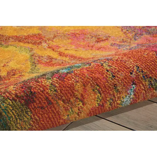 Cayenne Abstract Power Loom Non Skid Area Rug Photo 9