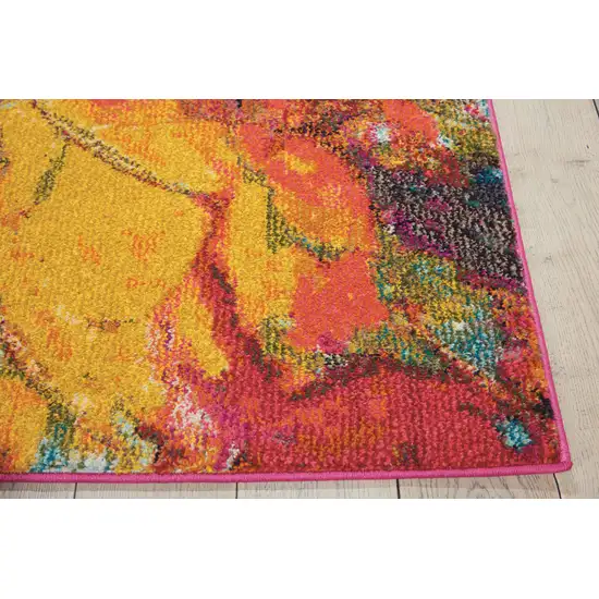 Cayenne Abstract Power Loom Non Skid Area Rug Photo 8