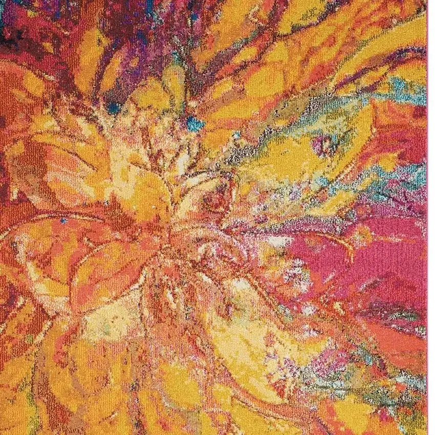 Cayenne Abstract Power Loom Non Skid Area Rug Photo 2