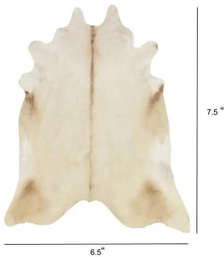 Champagne Brindled Cowhide Rug Photo 4