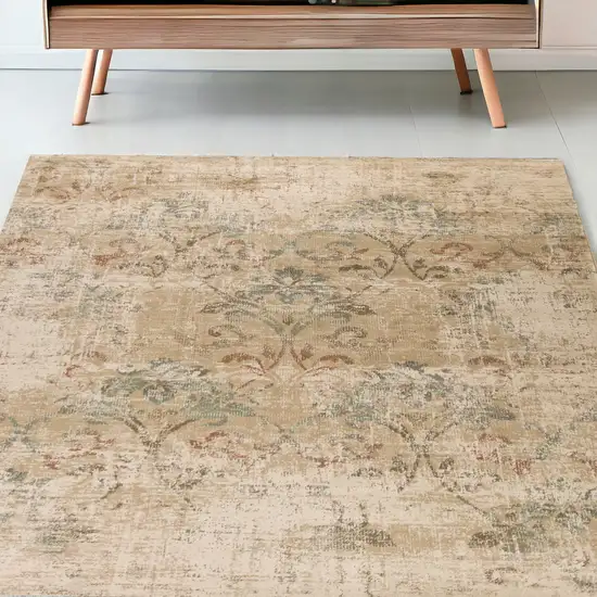 Champagne Vintage Area Rug Photo 1