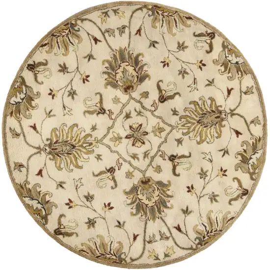 Champagne Wool Rug Photo 2