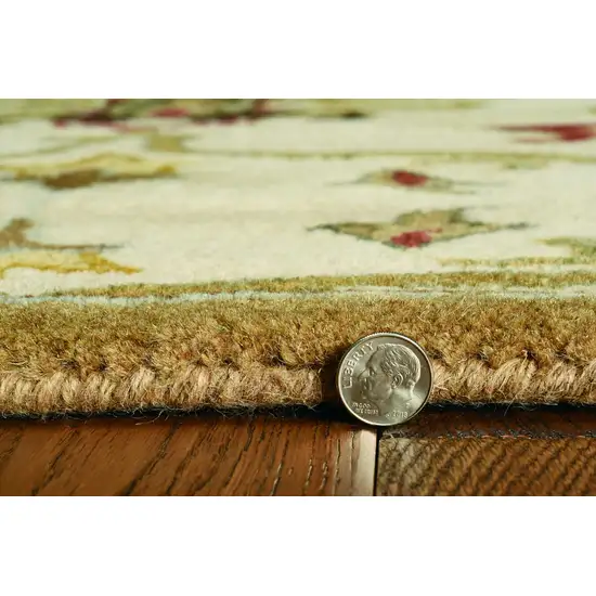 Champagne Wool Rug Photo 5