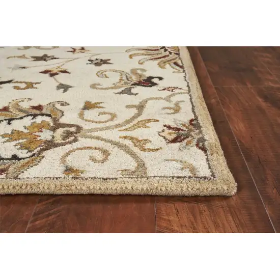 Champagne Wool Rug Photo 4