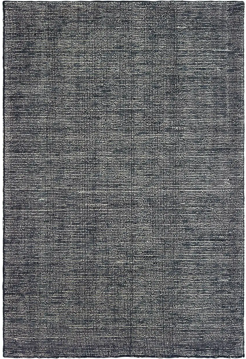 Charcoal And Black Hand Tufted Area Rug Photo 2
