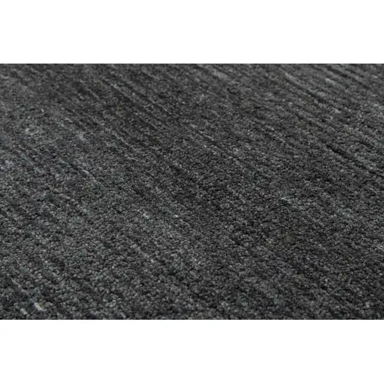 Charcoal And Gray Hand Tufted Area Rug With UV Protection Photo 3
