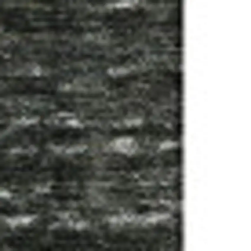 Charcoal And Gray Ikat Washable Area Rug With UV Protection Photo 2