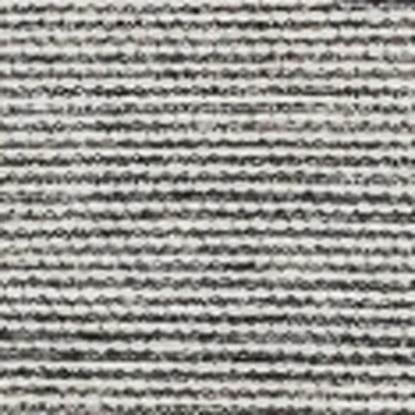 Charcoal And Ivory Abstract Washable Area Rug With UV Protection Photo 3