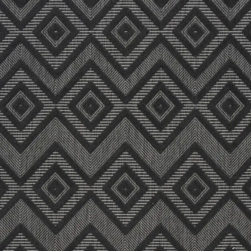 Charcoal Indoor Outdoor Area Rug Photo 8