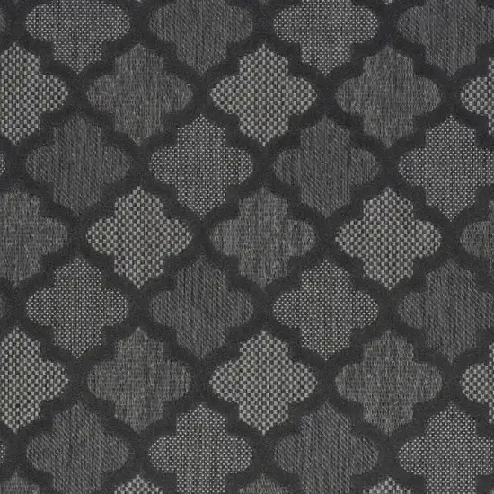 Charcoal Indoor Outdoor Area Rug Photo 8