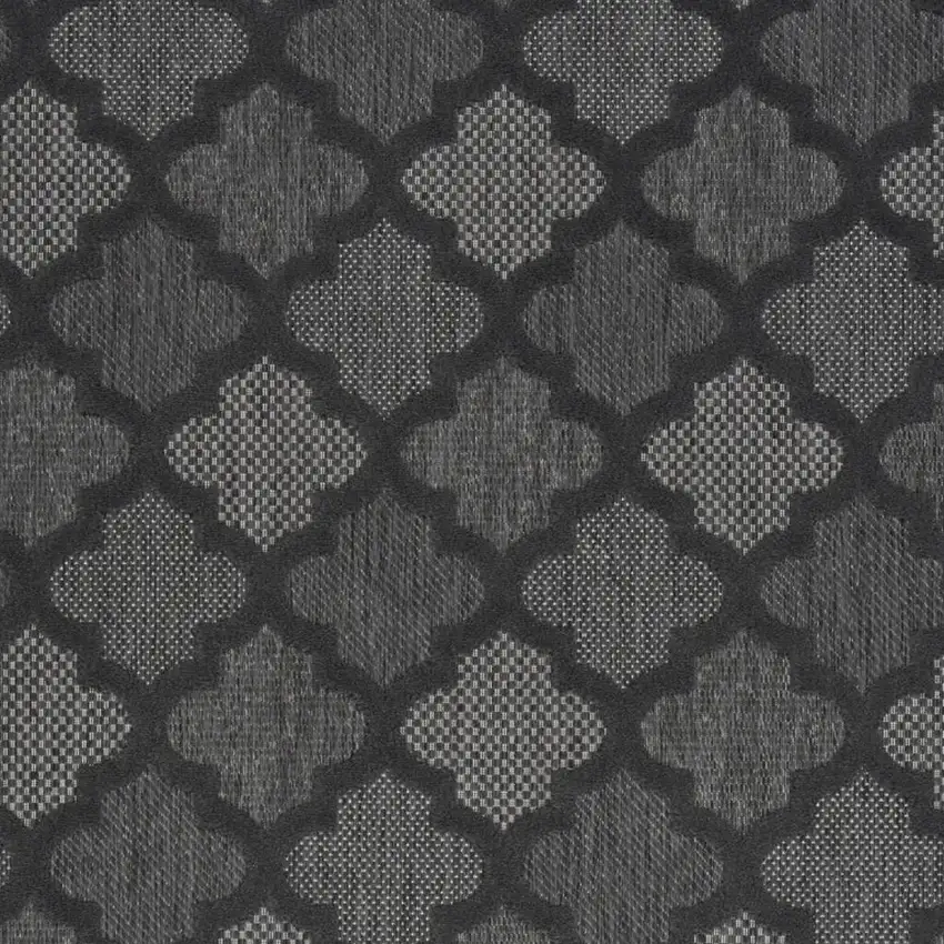Charcoal Indoor Outdoor Area Rug Photo 8