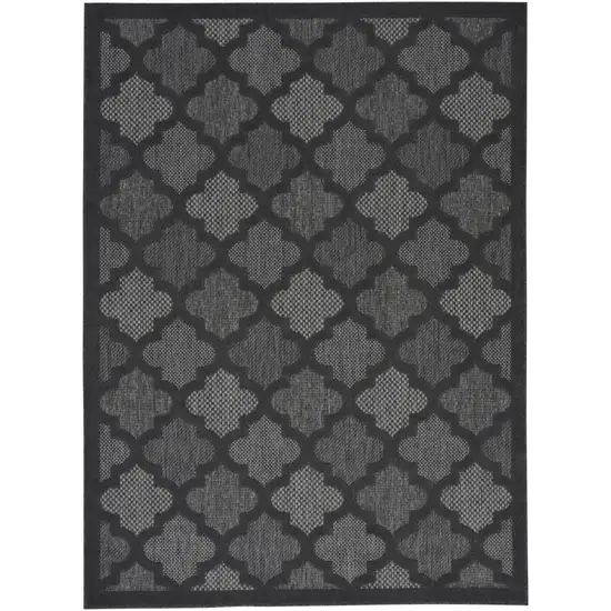 Charcoal Indoor Outdoor Area Rug Photo 3